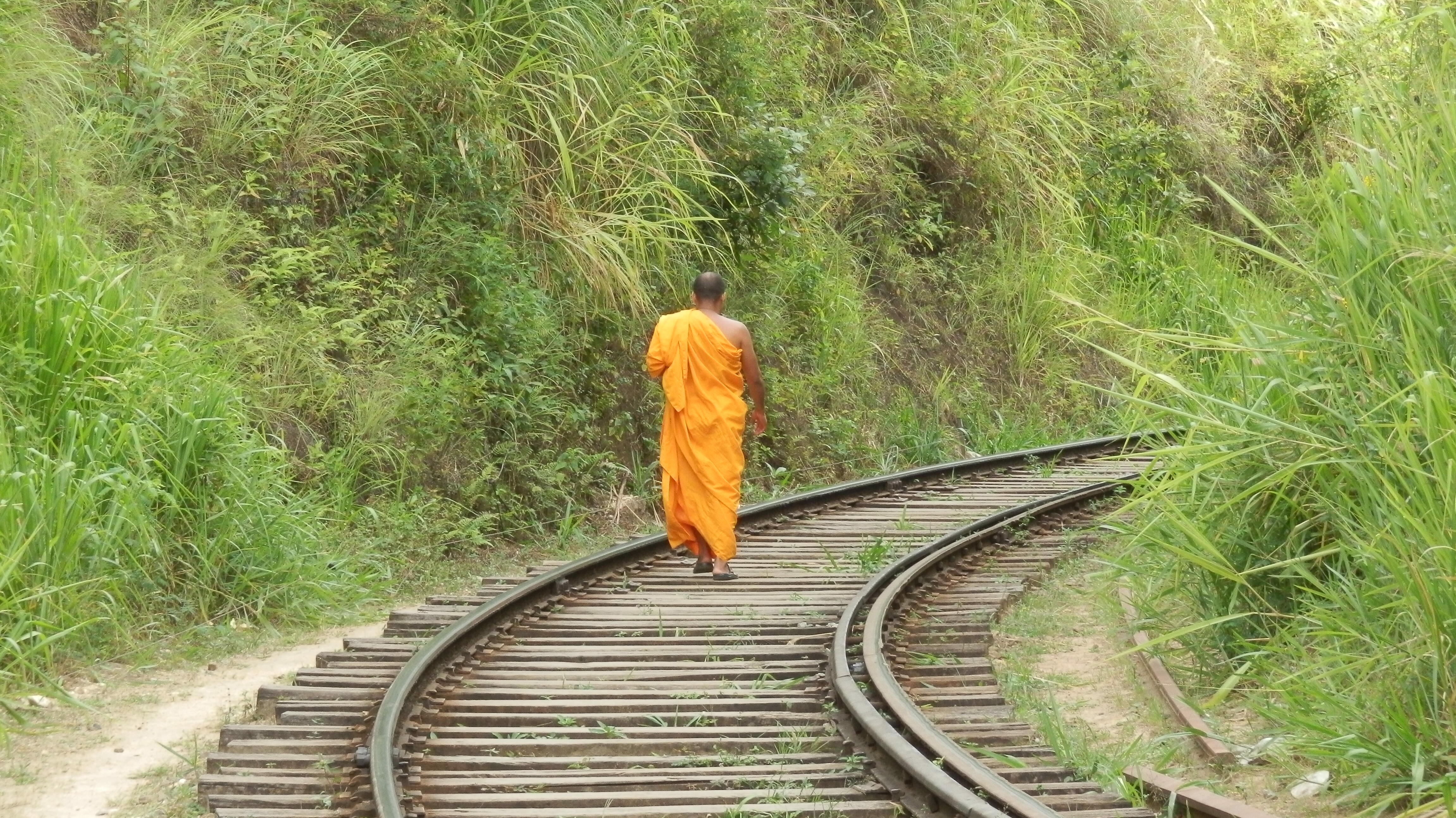 Walking Monk (© by Andreas Sartory)